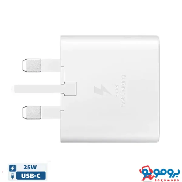 شارژر دیواری 25 وات سامسونگ مدل 25W EP-TA800 | گارانتی مادام العمر شرکتی