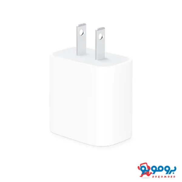 شارژر دیواری اپل 20 وات | دوپین تیغه‌ای