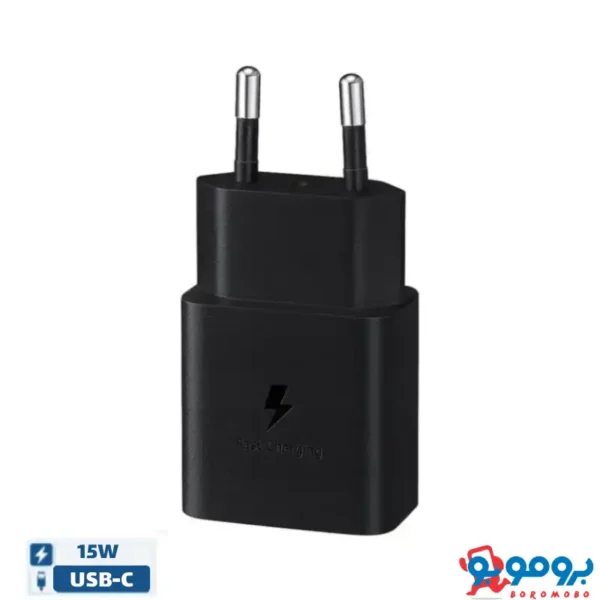 شارژر 15 وات سامسونگ مدل T1510 | گارانتی مادام‌العمر شرکتی | اورجینال | دوپین | ساخت ویتنام