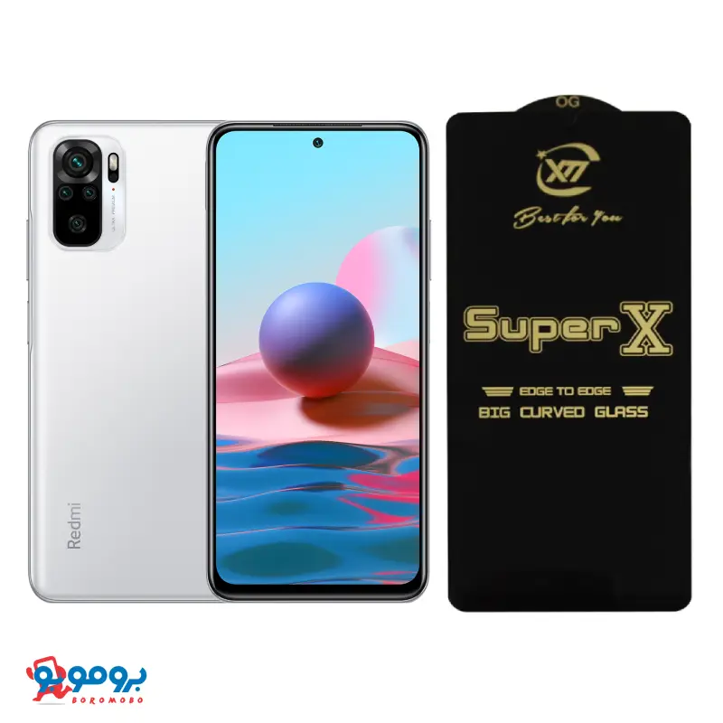 محافظ صفحه نمایش Super x برای شیائومی NOTE 10 4G- گلس حرارتی مقاوم و شفاف