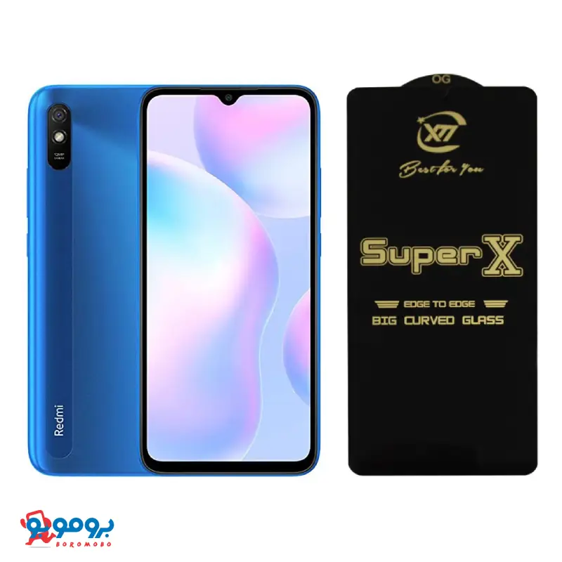 محافظ صفحه نمایش Super x برای شیائومی REDMI 9A- گلس حرارتی مقاوم و شفاف
