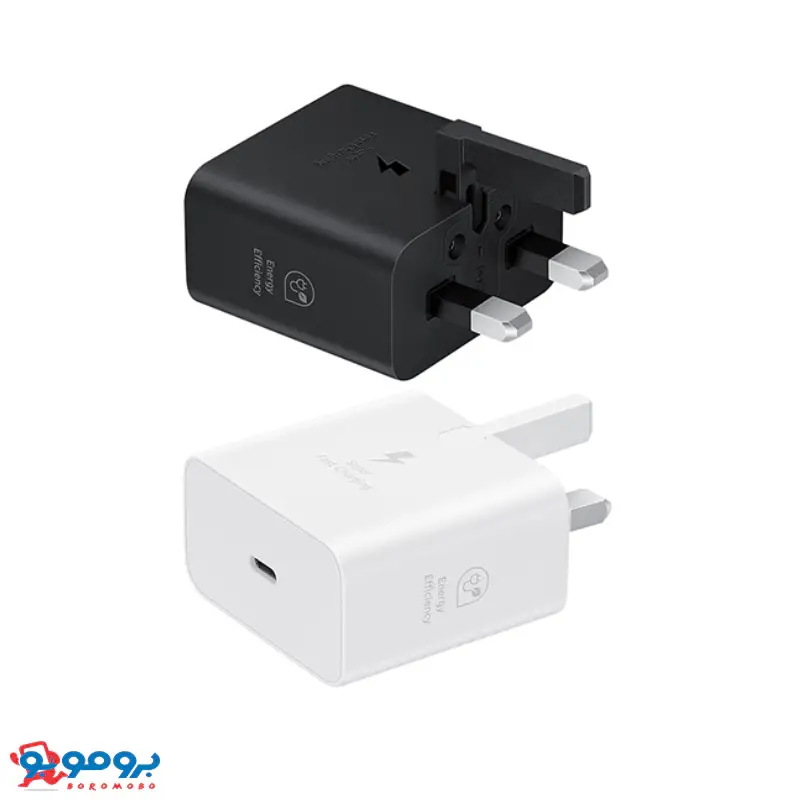 شارژر دیواری 25 وات سامسونگ مدل T2510 (1) شارژر دیواری 25 وات سامسونگ مدل T2510 سه پین-1