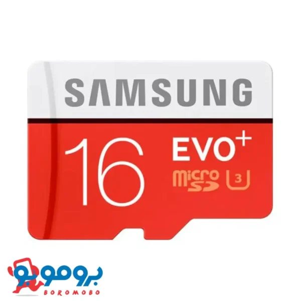 کارت حافظه microSDXC سامسونگ مدل EVO Plus کلاس 10 استاندارد UHS-I U1 سرعت 80MBps | ظرفیت 16 گیگابایت
