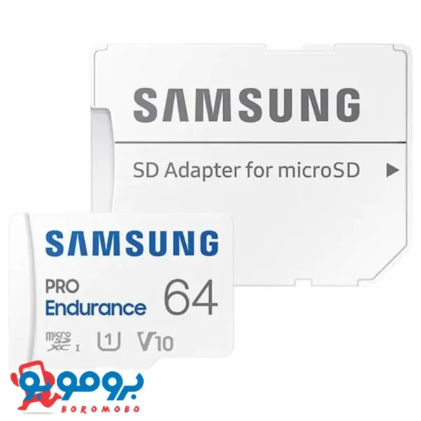 کارت حافظه microSDXC سامسونگ مدل Pro کلاس 10 استاندارد UHS-I U3 سرعت 100MBps | ظرفیت 64 گیگابایت