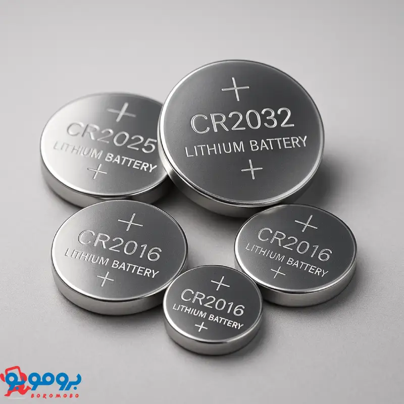 خرید باتری سکه‌ای CR2032، CR2025، LR44 – بروموبو