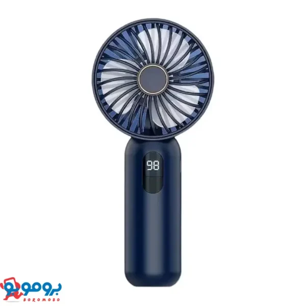 پنکه دستی و پایه‌دار شارژی پنج سرعته مدل GS03 قابل حمل