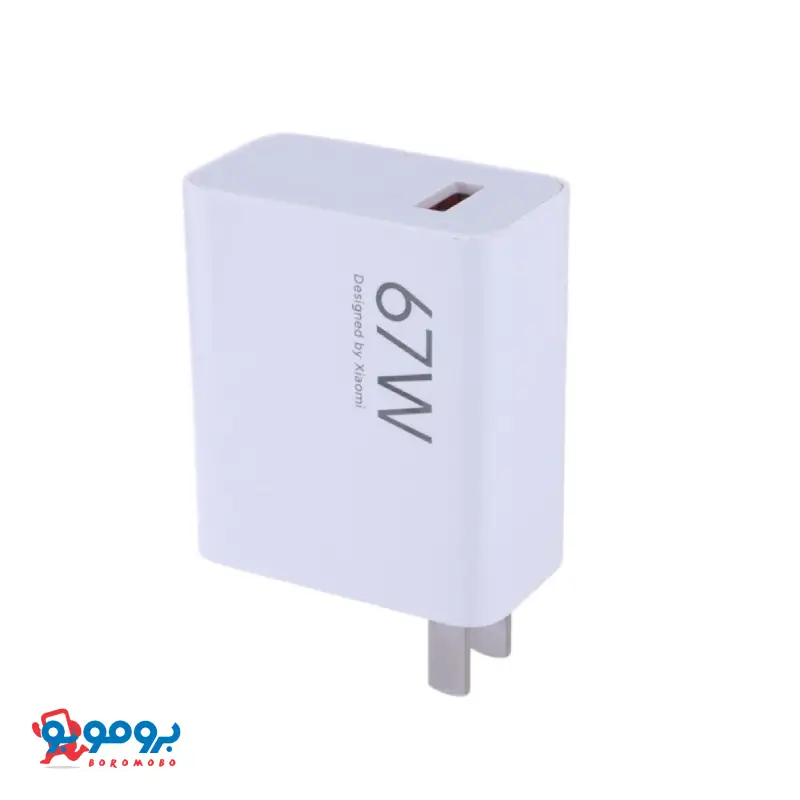 شارژر دیواری 67 وات شیائومی مدل MDY‑15‑EQ | دو پین به همراه کابل تبدیل USB-C