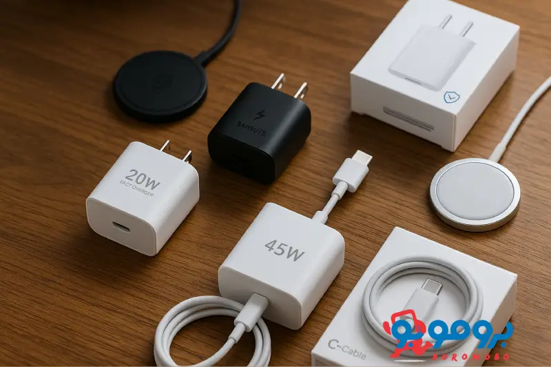 عوامل اصلی قیمت شارژرهای فست شامل توان، پروتکل، کیفیت قطعات، گارانتی و کانال تأمین است.