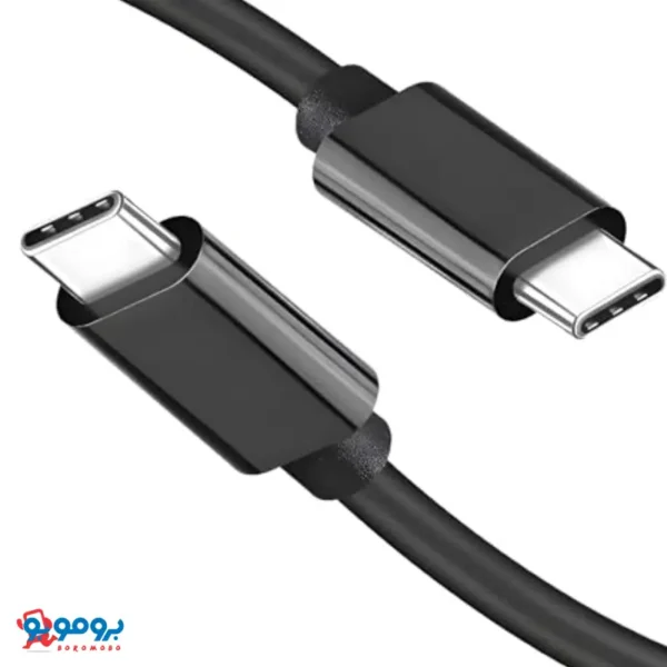 کابل شارژر پاوربانکی Type-C به Type-C مدل 60 وات سوپر فست