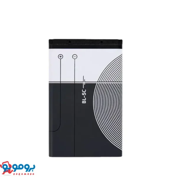 باتری موبایل مدل BL-5C ظرفیت 1200 میلی آمپر ساعت مناسب برای گوشی موبایل نوکیا 1280