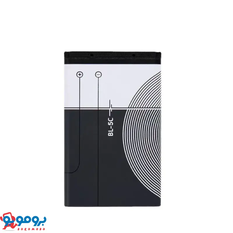 باتری موبایل مدل BL-5C ظرفیت 1200 میلی آمپر ساعت مناسب برای گوشی موبایل نوکیا 1280