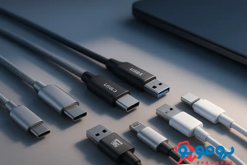 کابلهای USB نسل جدید شامل USB4، کابلهای PD و مغناطیسی مناسب برای خرید عمده کابل شارژر USB در تهران