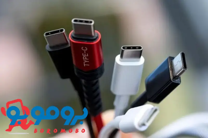 تصویر کابل‌های متنوع USB برای فروش عمده کابل شارژ USB با سود بالا