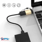 مبدل OTG USB به USB-C مدل GP-93 | انتقال سریع و سازگار با آیفون 5 و اندروید-1