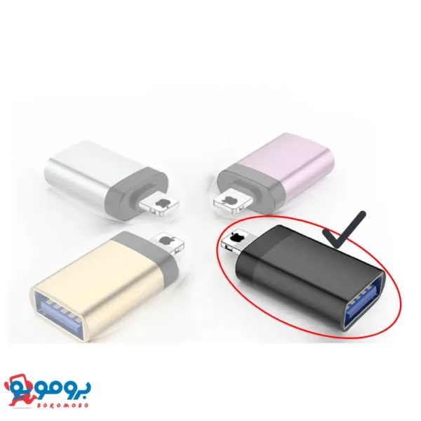 مبدل OTG USB 3.0 به لایتنینگ _ مدل GP_89 -4
