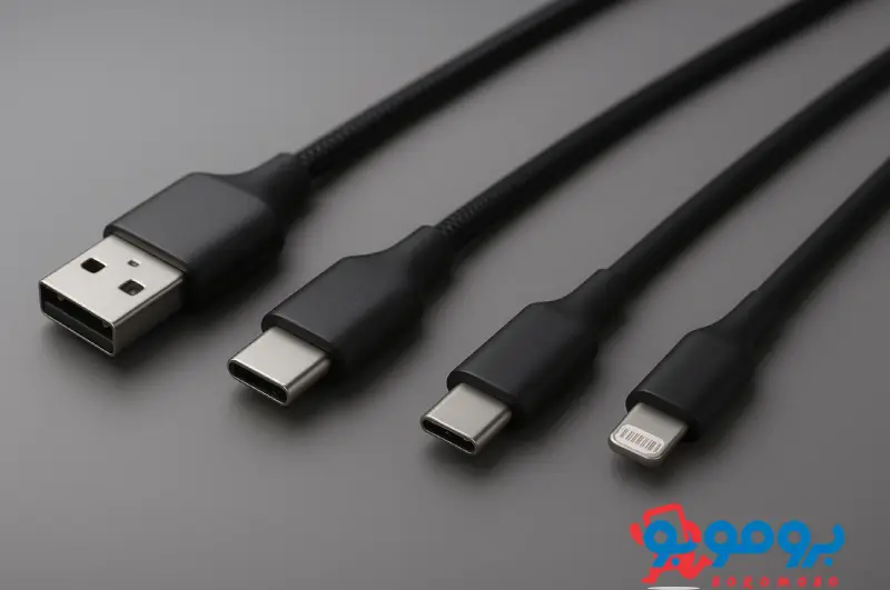 خرید کابل USB اصل به قیمت عمده با انواع مختلف و پشتیبانی از فست شارژ QC و PD
